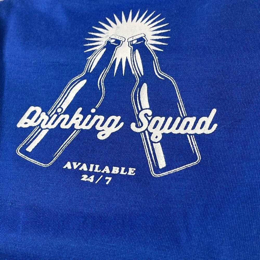 Top Paw Petsmart - Drinking Buddy Small Blue‎ Dog Shirt